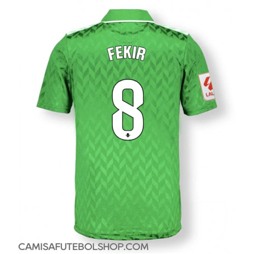 Camisa de time de futebol Real Betis Nabil Fekir #8 Replicas 2º Equipamento 2023-24 Manga Curta